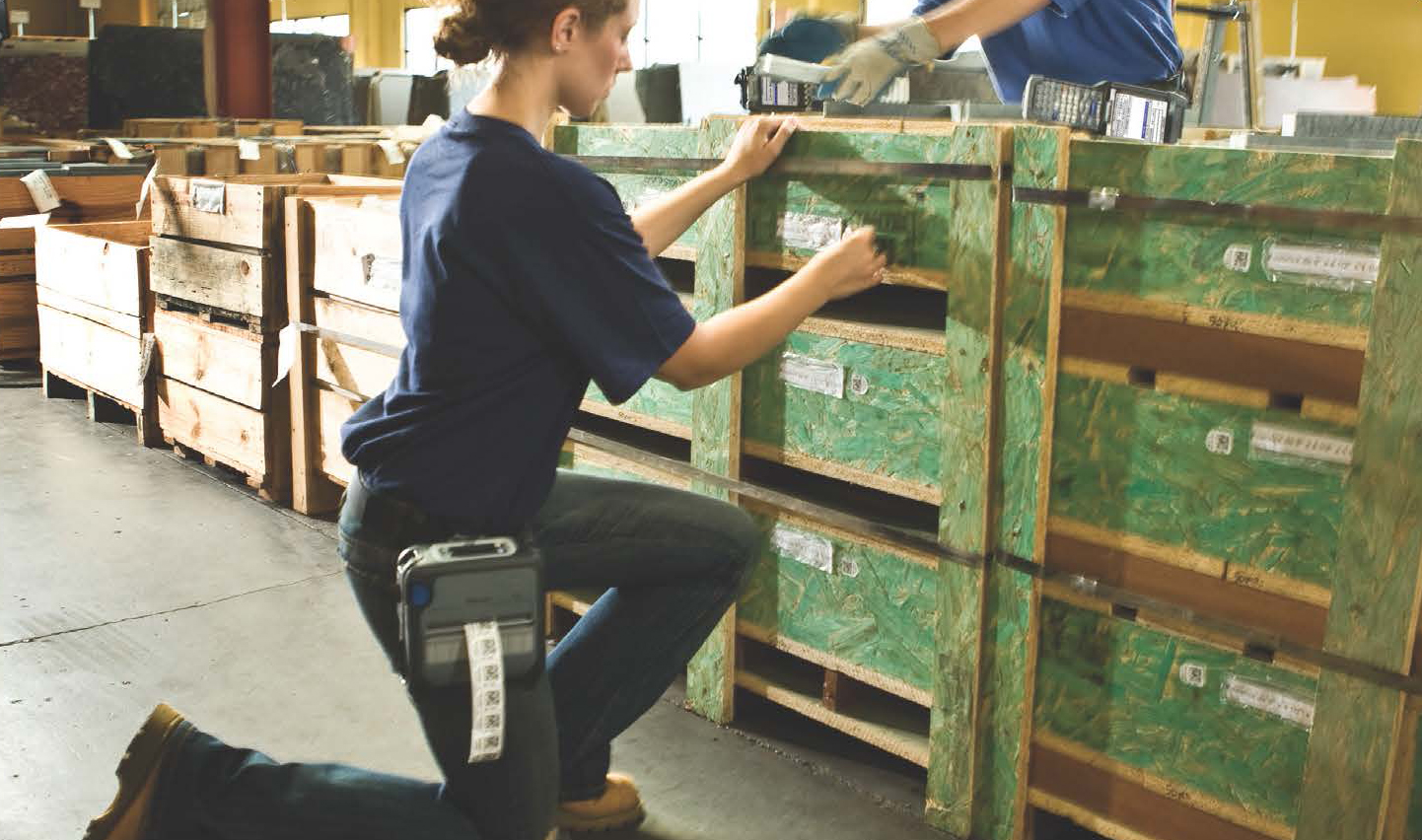 Mobile Labeling in the Warehouse or Manufacturig Facility