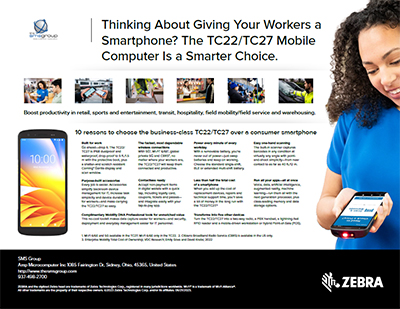 TC22/TC27: The Smarter Choice in Mobile Computers